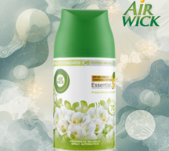 AIR WICK DEO MATIC RICARICA 250ML FRESIA E GELSOMINO