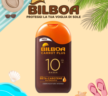 BILBOA SOLARE LATTE CAROTA 200ML SPF10