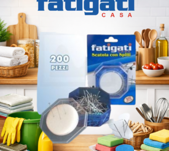 FATIGATI SCATOLA SPILLI 200PZ