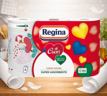 REGINA DI CUORI ROTOLI 3PZ