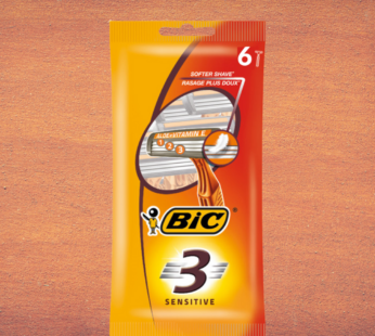BIC RASOIO 3LAME SENSITIVE 6PZ