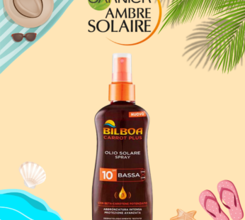 BILBOA SOLARE OLIO CAROTA SPRAY 200ML SPF10
