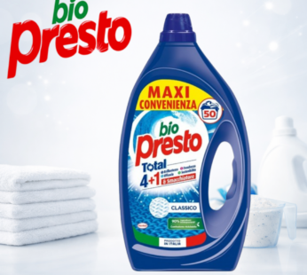 BIO PRESTO LAVATRICE 50LAVAGGI CLASSICO
