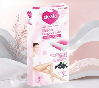 DEALO STRISCE DEPILATORIE BODY BIKINI 8PZ ART.16010