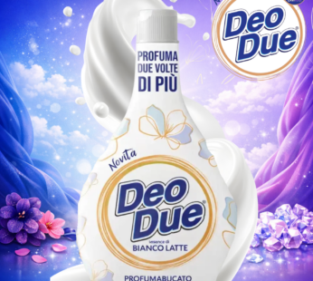 DEO DUE PROFUMA BUCATO 250ML BIANCO LATTE