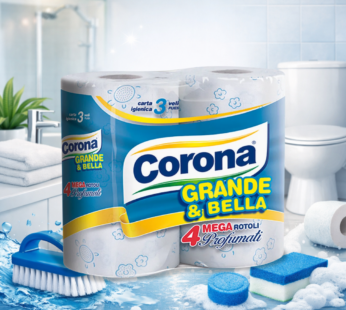 CORONA CARTA IGIENICA GRANDE & BELLA 4PZ