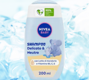 NIVEA BABY SHAMPOO 200ML DELICATO