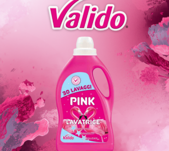 VALIDO LAVATRICE 1,5 LITRI 30LAVAGGI PINK