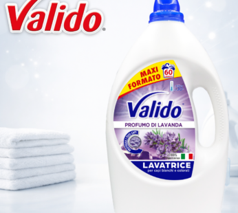 VALIDO LAVATRICE 3 LITRI 60LAVAGGI LAVANDA