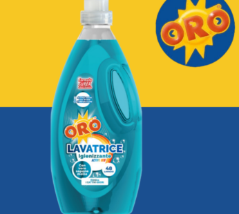 ORO LAVATRICE 2,2 LITRI 48LAVAGGI IGIENIZZANTE