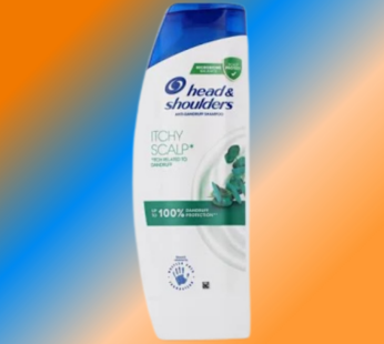 HEAD & SHOULDERS SHAMPOO 400ML ITCHY SCALP ANTIPRURITO