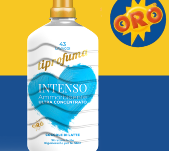 ORO AMMORBIDENTE TI PROFUMA 42LAVAGGI COCCOLE DI LATTE