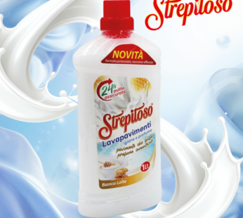 STREPITOSO PAVIMENTI 1 LITRO BIANCO LATTE
