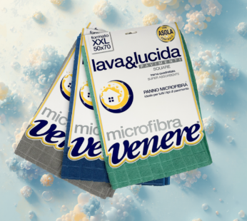 VENERE PANNO MICROFIBRA SQUARE CON ASOLA 50X70