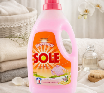 SOLE BUCATO A MANO 16LAVAGGI 1LITRO LANA E DELICATI