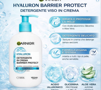 GARNIER DETERGENTE VISO IN CREMA 250ML HYALURON