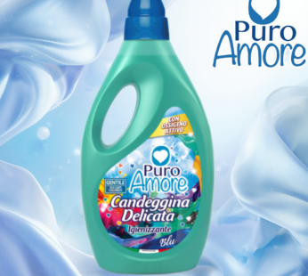 PURO AMORE CANDEGGINA DELICATA 2 LITRI BLU