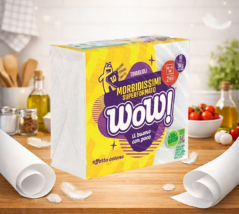 WOW TOVAGLIOLO MORBIDISSIMO SUPERFORMATO 24PZ