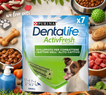 DENTALIFE ACTIVEFRESH SMALL SNACK DENTALE 142GR