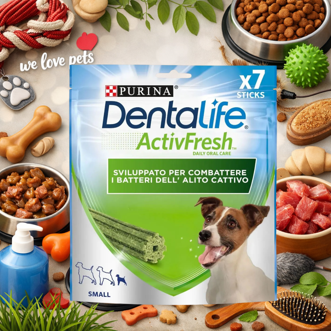 DENTALIFE ACTIVEFRESH SMALL SNACK DENTALE 142GR