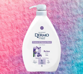 DERMOMED SAPONE LIQUIDO 1 LITRO CON DISPENSER IRIS