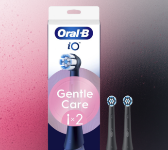 ORAL-B IO GENTLE CARE TESTINE RICARICHE NERE 2PZ