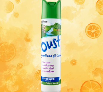 OUST DEO SPRAY 300ML ELIMINA ODORI