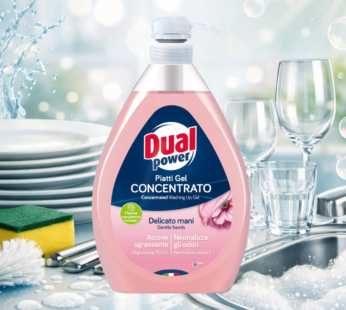 DUALPOWER PIATTI 1 LITRO CON DISPENSER DELICATO