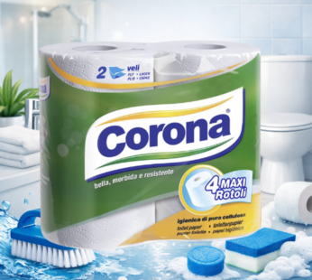 CORONA CARTA IGIENICA COMPACT 4PZ