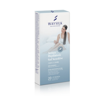 WAYSILK STRISCE DEPILATORIE CORPO SENSITIVE 20PZ