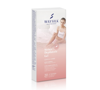 WAYSILK STRISCE DEPILATORIE CORPO CLASSICO 20PZ