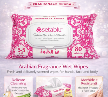 SETABLU SALVIETTINA ARABA AYRA CANDY 80PZ