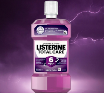 LISTERNE COLLUTORIO 500ML TOTAL CARE