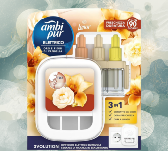 AMBIPUR 3 VOLUTION COMPLETO ORO & VANIGLIA