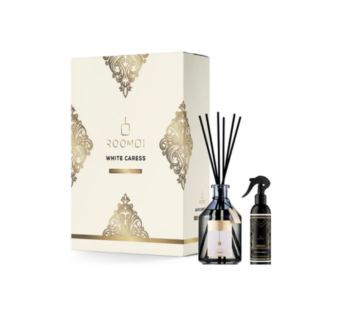 ROMOOI CONF.WHITE CARESS PROFUMATORE BACCHETTE200ML+SPRAY 100ML