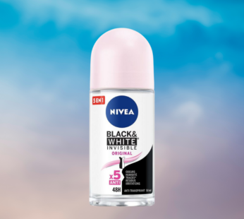 NIVEA DEO ROLL-ON 50ML B&W ORIGINAL