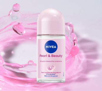 NIVEA DEO ROLL-ON 50ML PEARL & BEAUTY