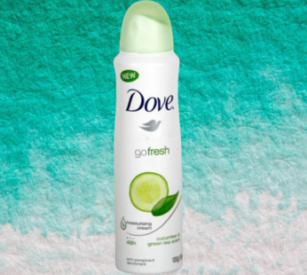 DOVE DEO SPRAY 150ML FRESH CUCUMBER