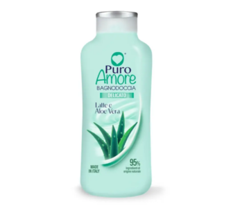 PURO AMORE BAGNOSCHIUMA 650ML LATTE E ALOE