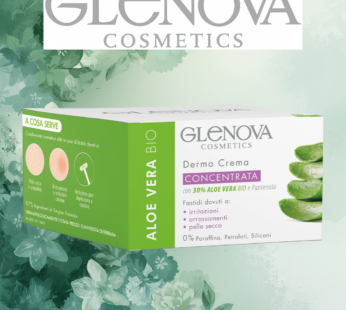 GLENOVA DERMO CREMA 125ML CONCENTRATA ALOE VERA BIO