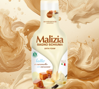 MALIZIA BAGNOSCHIUMA 1 LITRO LATTE E CARAMELLO