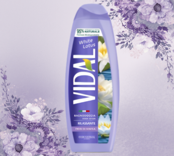 VIDAL BAGNOSCHIUMA 500ML WHITE LOTUS -NEW-