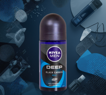NIVEA DEO ROLL-ON 50ML MEN DEEP CARBON