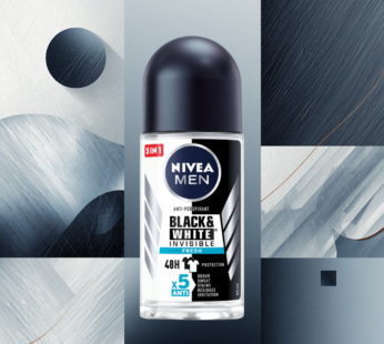 NIVEA DEO ROLL-ON 50ML MEN BLACK & WHITE FRESH