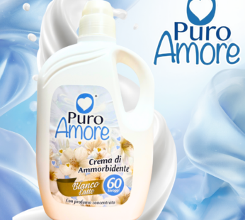 PURO AMORE AMMORBIDENTE 60LAVAGGI BIANCO LATTE