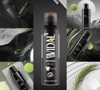 VIDAL DEO SPRAY 150ML INVISIBILE