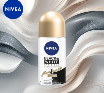 NIVEA DEO ROLL-ON 50ML BLACK & WHITE