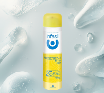 INFASIL DEO SPRAY 150ML FRESCHEZZA ATTIVA GIALLO