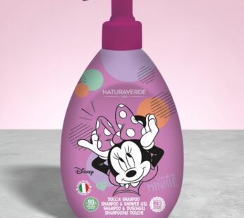 NATURAVERDE MINNIE DOCCIA-SHAMPOO 500ML CON DOSATORE