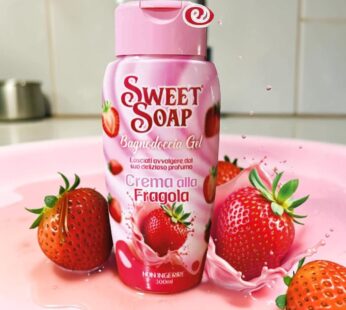 SWEET SOAP GEL BAGNODOCCIA 300ML CREMA ALLA FRAGOLA